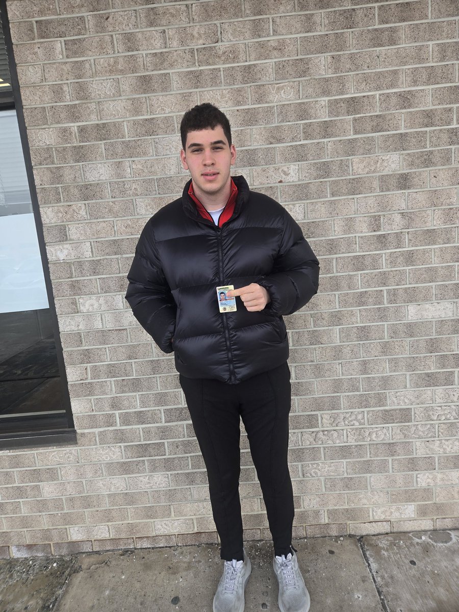 Congratulations to Enzo Scola for passing his road test at Dublin and getting his license.  Terrific job Enzo! Drive safely..