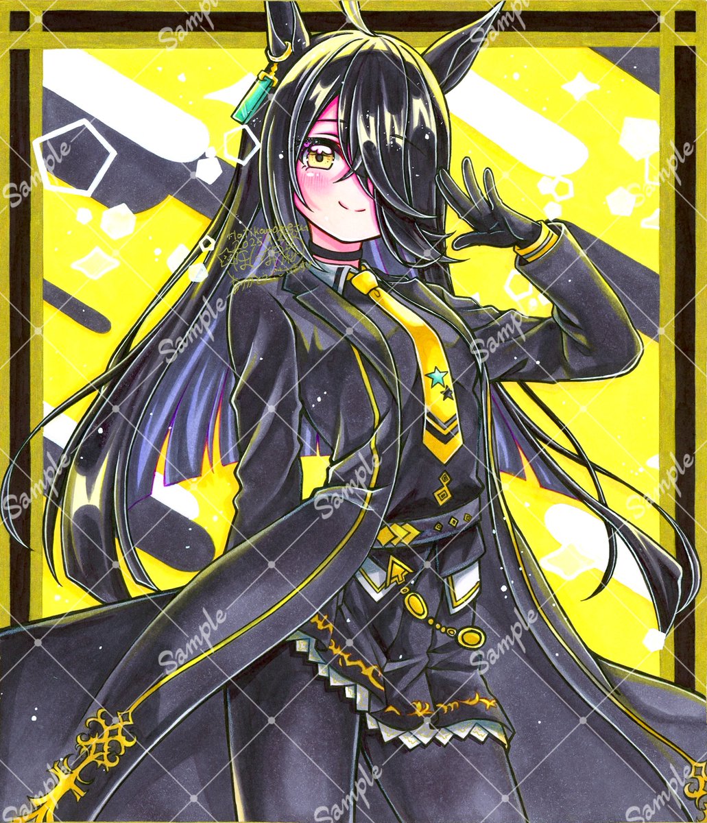 hoshinaruri's tweet photo. 描かせて頂きました❣️

#ご依頼 #リクエスト #コピック
#ウマ娘 #マンハッタンカフェ https://t.co/zH2pSbk2hJ