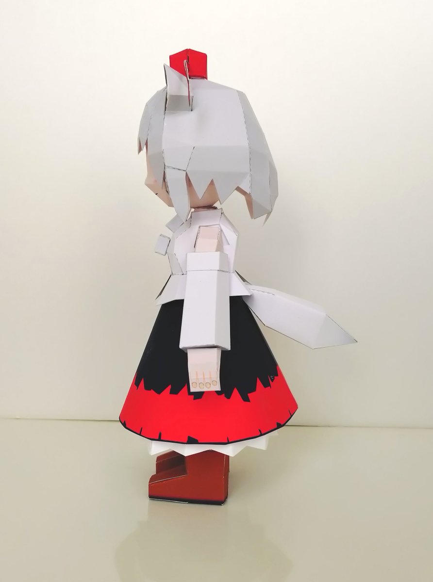 nobiechigonia's tweet photo. ペパクラ椛の展開図を公開しました～。例大祭までにポーズ版も作る予定です。https://t.co/oDmzWdZ1vP https://t.co/fGEWfNMq6B