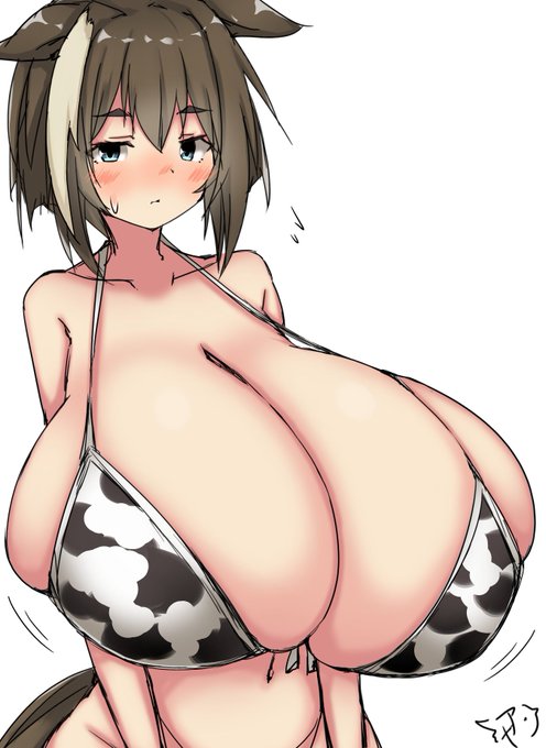 ボーイッシュ爆乳ウシ娘 