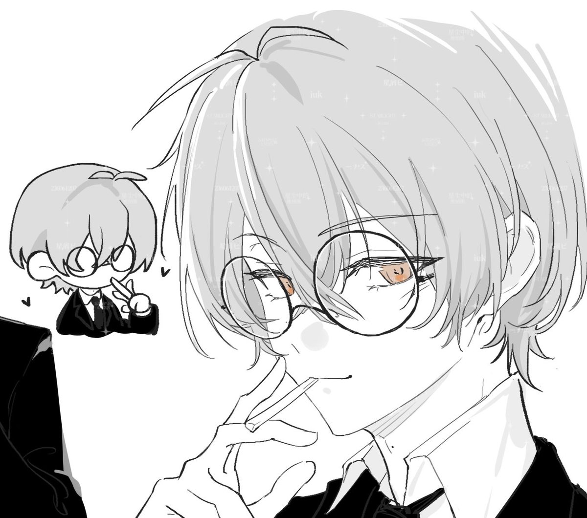 「タバコ？」
「チータラです^ ^」