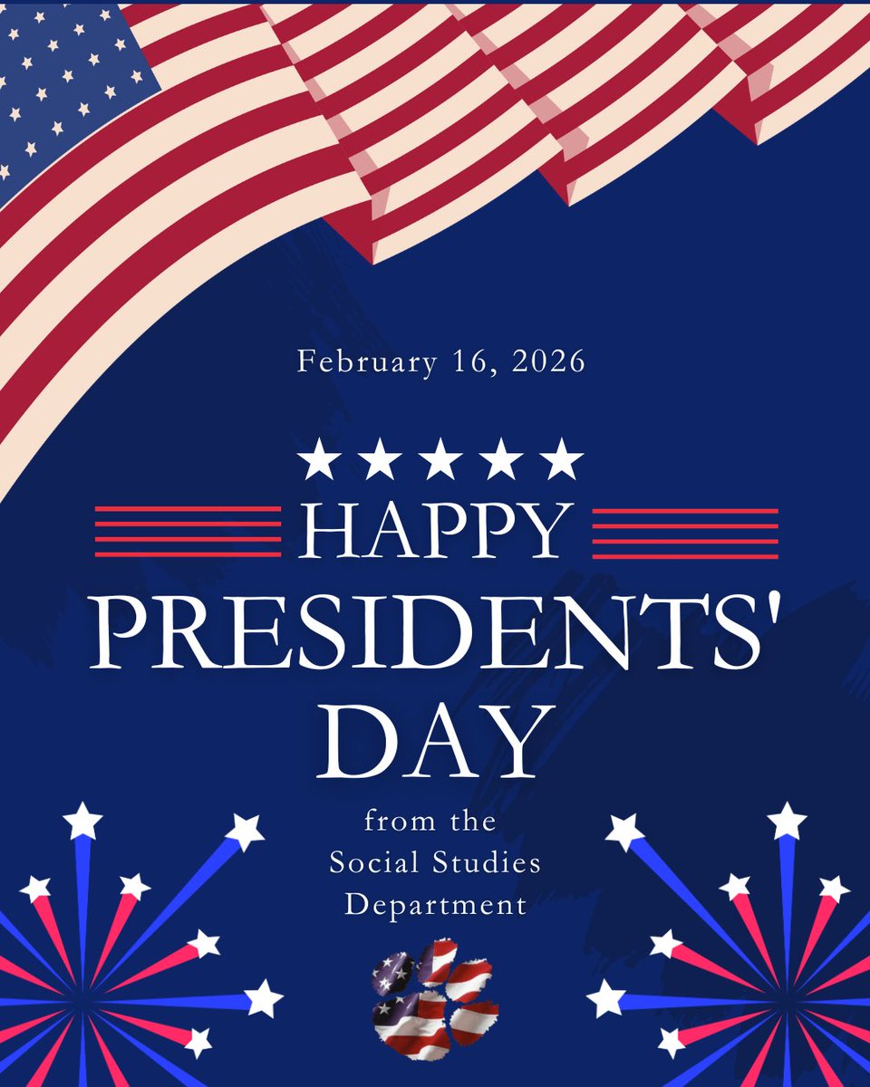 WWSSocStudies's tweet photo. On this President’s Day…

“We must dare to be great; and we must realize that greatness is the fruit of toil and sacrifice and high courage.” 

         – Theodore Roosevelt https://t.co/8pJxL4w4PB