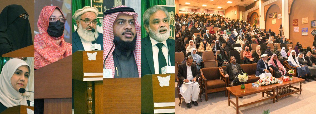 IIUIarabic's tweet photo. افتتحت كلية اللغة العربية في الجامعة الإسلامية العالمية بإسلام آباد، يوم الإثنين، معرضًا للخط العربي في قاعة مبنى فاطمة الزهراء، في إطار جهودها الرامية إلى إبراز المواهب الفنية لدى الطالبات وتعزيز التفاعل الثقافي والهوية الحضارية المرتبطة باللغة العربية.
وقد أُقيم المعرض تحت رعاية معالي رئيس الجامعة الإسلامية العالمية، الأستاذ الدكتور أحمد سعد الأحمد، وبإشراف عميد كلية اللغة العربية، الأستاذ الدكتور فضل الله فضل الأحد، بحضور أعضاء هيئة التدريس، ولفيف من الشخصيات الأكاديمية، إلى جانب حضور طلابي لافت.
استُهلت الفعالية بتلاوة مباركة من آيات الذكر الحكيم، أعقبتها كلمة ترحيبية ألقاها الأستاذ الدكتور فضل الله، تناول فيها المكانة التاريخية والحضارية لفن الخط العربي، مبينًا أنه يمثل أحد أبرز مظاهر الهوية الثقافية الإسلامية، وصورة جمالية راقية للتعبير عن اللغة العربية، ومؤكدًا أن المحافظة عليه وتعزيزه يعدان جزءًا أصيلًا من صون التراث الثقافي وإحيائه.
أشاد الضيف الرئيسي، معالي القاضي الدكتور سيد محمد أنور رئيس المحكمة الشرعية في باكستان، بالمستوى الفني المتقدم للأعمال المعروضة، معتبرًا أن إنشاء معهد متخصص للخط العربي يُعد ضرورة أكاديمية وثقافية، تتوافق مع رسالة الجامعة ورؤيتها في خدمة اللغة العربية وفنونها.
كما أكد الأستاذ الدكتور أحمد شجاع سيد، نائب رئيس الجامعة للبحث العلمي والمشاريع، حرص الجامعة واهتمامها بدعم المبادرات التي تجمع بين الأصالة والتراث من جهة، ومتطلبات التميز الأكاديمي الحديث من جهة أخرى، مشيرًا إلى أن هذه الأنشطة الثقافية تمثل رافدًا مهمًا في تعزيز الفلسفة التعليمية للجامعة الإسلامية العالمية.
وفي كلمته الرئيسة، ثمّن معالي رئيس الجامعة، الأستاذ الدكتور أحمد سعد الأحمد، جهود كلية اللغة العربية في تنظيم المعرض، وأشاد بما قدّمته الطالبات من إبداعات متميزة تعكس روح الإتقان والانتماء الثقافي، مؤكدًا استمرار الدعم الإداري لكافة البرامج التي تسهم في تعزيز اللغة العربية وإحياء تراثها الفني العريق.
وقد تولّى الإشراف على المعرض الأستاذ الدكتور مؤيد فاضل، الذي أشرف كذلك على الجوانب الأكاديمية والتنظيمية لدورة الخط العربي المصاحبة، بما ضمن جودة الأعمال المعروضة وتحقيق أهداف الفعالية.
واختُتمت المناسبة بكلمة شكر ألقتها الدكتورة سميعة نازش، مسؤولة كلية اللغة العربية (شطر الطالبات)، أعربت فيها عن تقديرها للضيوف وأعضاء هيئة التدريس والطالبات المشاركات، كما اقترحت تخصيص القاعة الكبرى مقرًا دائمًا لدورات الخط العربي المستقبلية، مؤكدة أن هذا الفن يمثل قيمة علمية وثقافية رفيعة تستحق مزيدًا من العناية المؤسسية والتطوير الأكاديمي.
