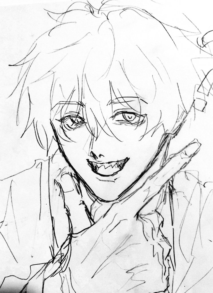 Chamakame1232's tweet photo. らくがきデンジ https://t.co/vHQ3vAJ6nE