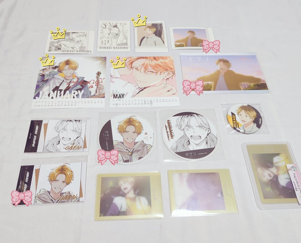 交換』ギヴン ギヴン展 ぱしゃこれ カレンダー 2025 2024 缶バッジ