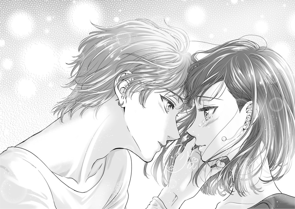 これも同じ頃描いた上段の2人✨
彬くんと瀬汝さん