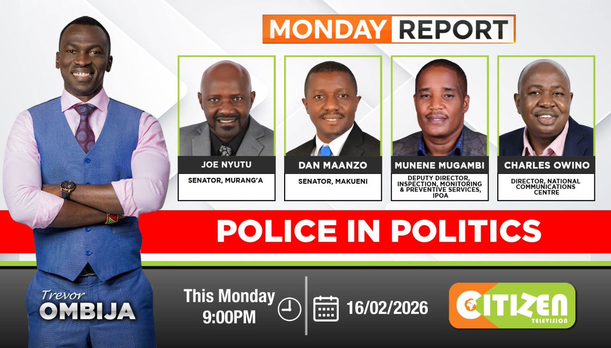 Daniel Kitonga Maanzo, EBS tweet media