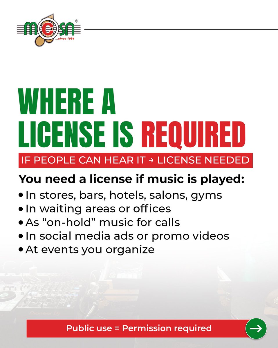 Musical Copyright Society Nigeria (MCSN) tweet media