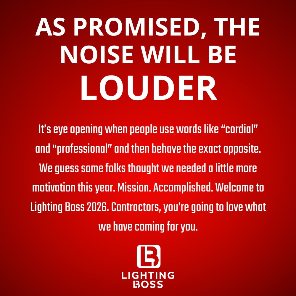 Lighting BOSS tweet media