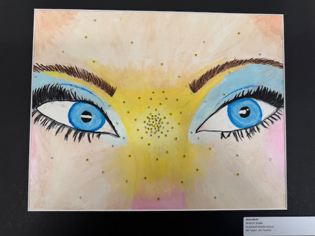 wcsGMS's tweet image. The Williamson County School Frist Art Show at @fristartmuseum will be in a few weeks from March 7th to the 22nd and will feature these GMS students: Eden Ashburn (7th grade), Asha Mohr (7th grade) and Evelyn Maxwell (6th grade):

🖌️🎨🖌️🎨

#GeneralsLEAD #BeLegendary