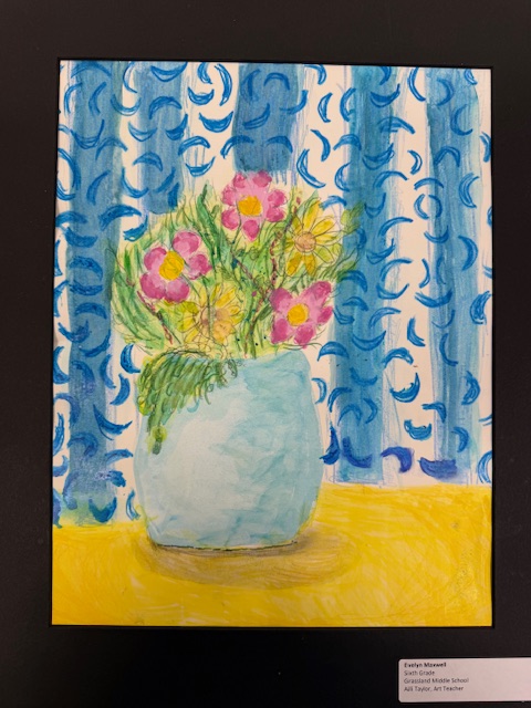 wcsGMS's tweet image. The Williamson County School Frist Art Show at @fristartmuseum will be in a few weeks from March 7th to the 22nd and will feature these GMS students: Eden Ashburn (7th grade), Asha Mohr (7th grade) and Evelyn Maxwell (6th grade):

🖌️🎨🖌️🎨

#GeneralsLEAD #BeLegendary