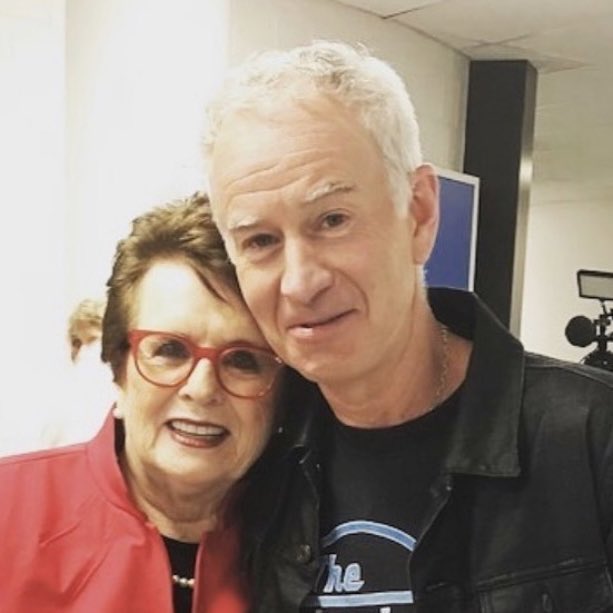BillieJeanKing's tweet photo. Please join us in wishing a very happy birthday to 7x Grand Slam champion and our dear friend, tennis legend, John McEnroe! 🎉 https://t.co/uGpog1Snch