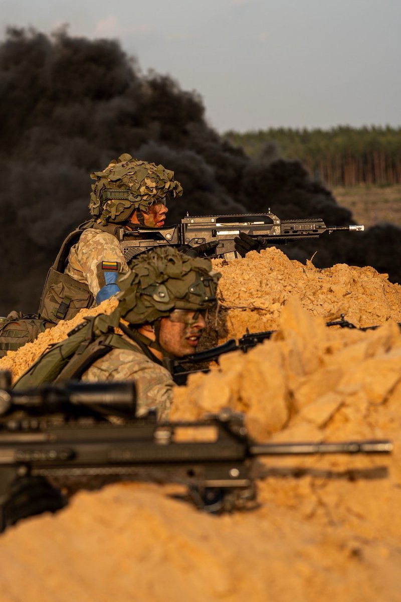 Happy State Restoration Day to our Ally, #Lithuania! 🇱🇹
 
Today, we celebrate our Ally and thank the men and women of the 🇱🇹 armed forces on their national day! #Vasario16
 
#WeAreNATO 🤝 <a href="/LitdelNATO/">Lithuania in NATO/#StandWithUkraine</a>