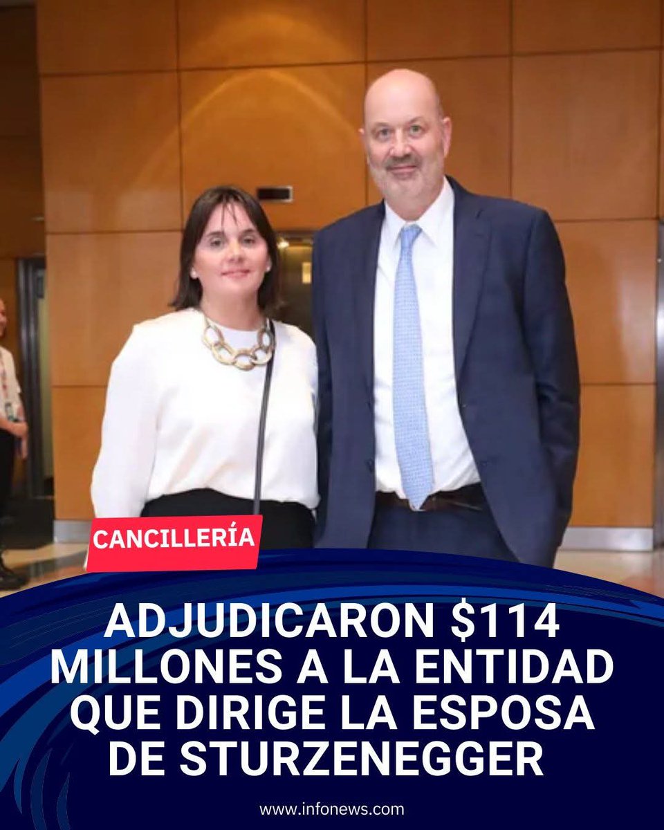 Cancillería adjudicó $114.044.133 a la Asociación Argentina de Cultura Inglesa. La entidad es dirigida por María Josefina Rouillet, esposa de Federico Sturzenegger. En 2024 ya existió otro contrato con la misma institución por más de $55 millones.