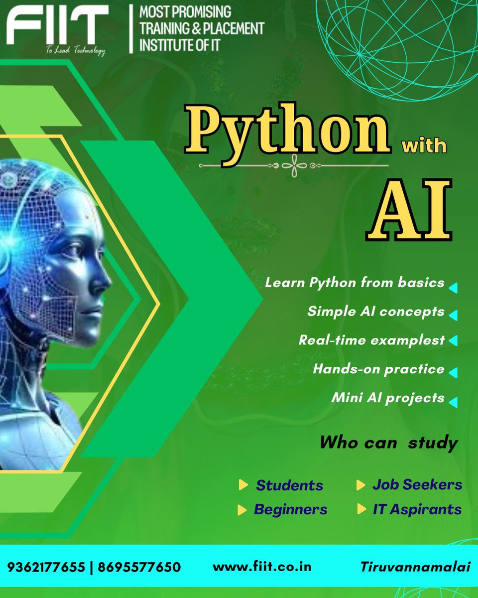 FIIT Formacion Pvt Ltd Tiruvannamalai tweet media