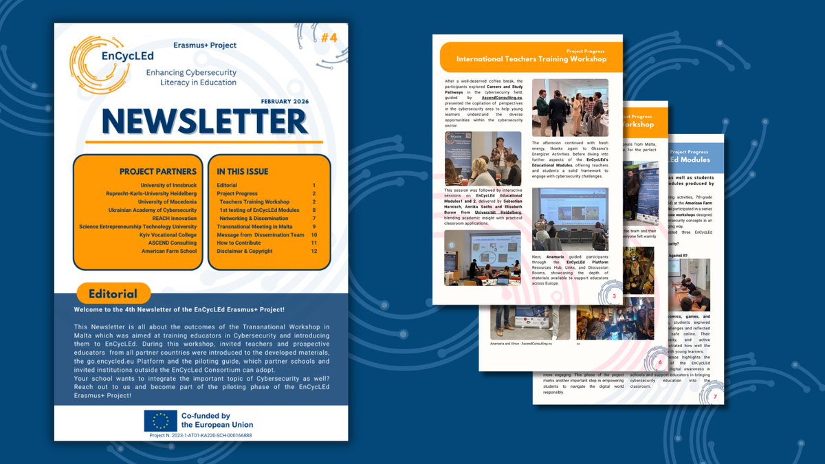 EnCycLEd Erasmus+ Project tweet media