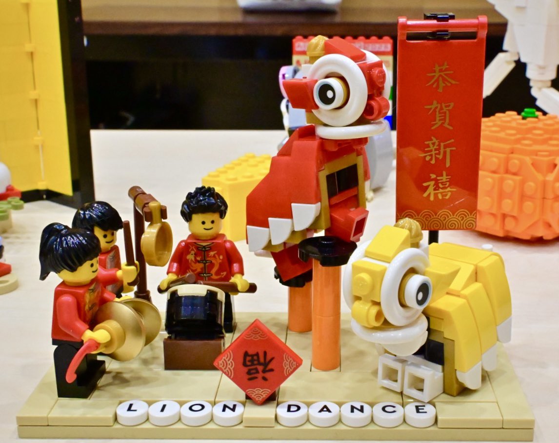 #レゴ
#LEGO
 #YBF2026
KABAさん　おせちとお獅子