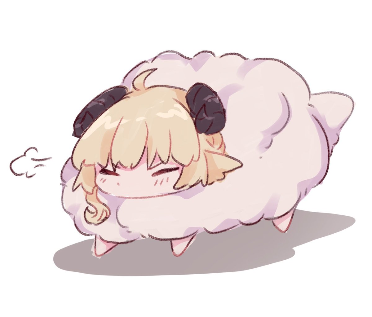 🐏
#つのまきあーと
