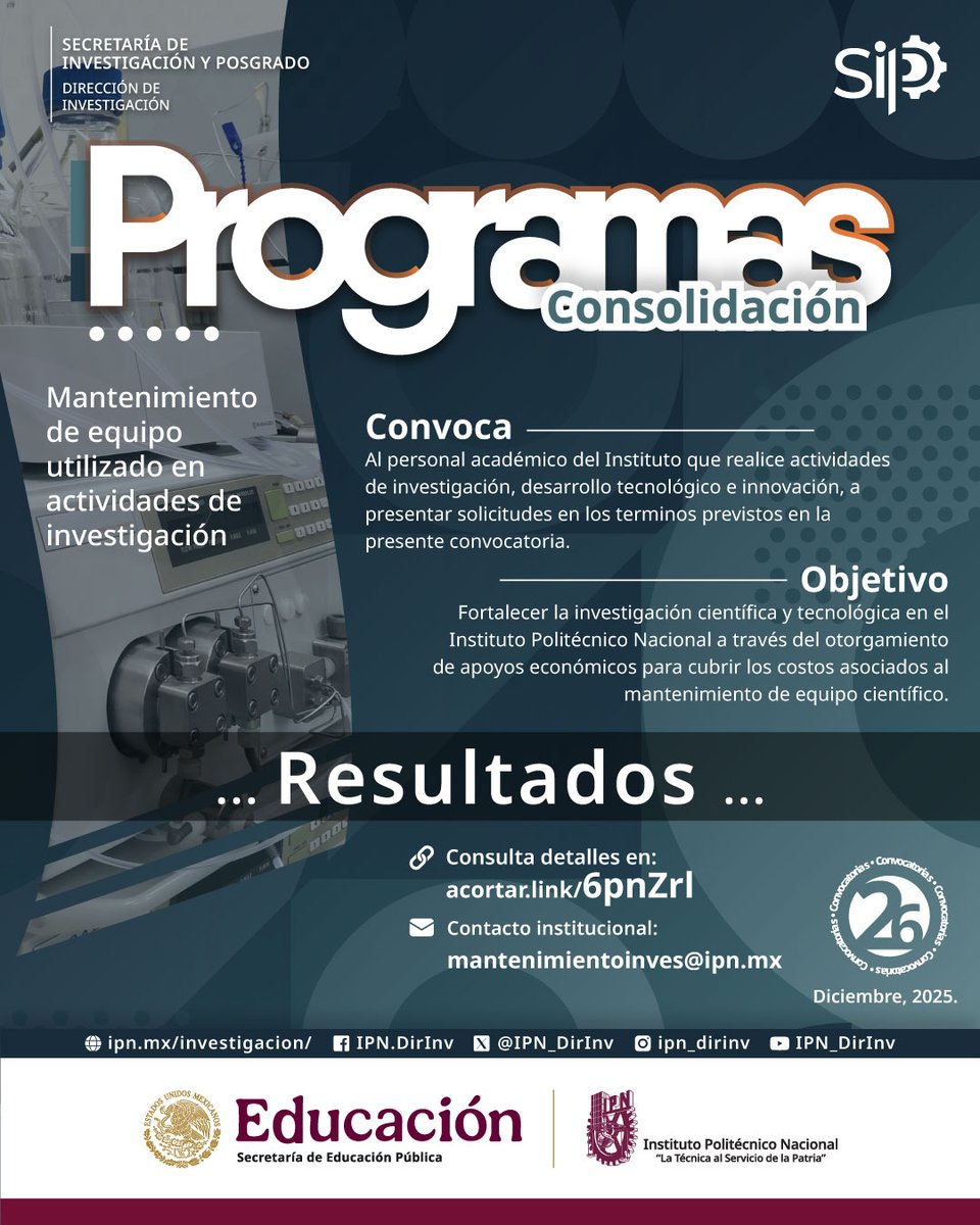 Dirección de Investigación tweet media