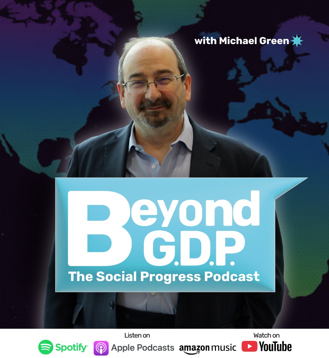 Season two of the Beyond GDP: The Social Progress Podcast officially drops on Thursday, February 19th. ⭐ If you’re looking for a dose of inspiration in these turbulent times, this is it.

🔥 Make sure you're subscribed: lp.constantcontactpages.com/sl/v9WI3lU/new…