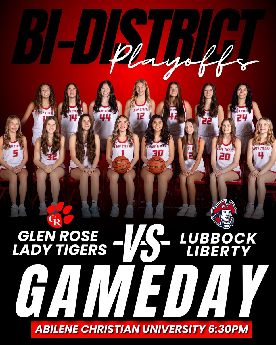 Glen Rose Lady Tiger Basketball tweet media