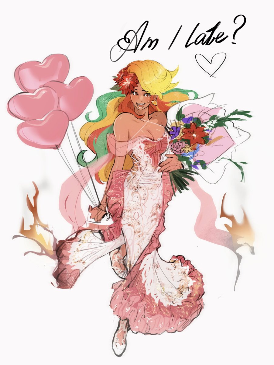 Lurisuet's tweet image. Hot and beauty🔥💕 #BrawlStars #BrawlStarsArt #brawlstarsfanart #Amber #ValentinesDay2026