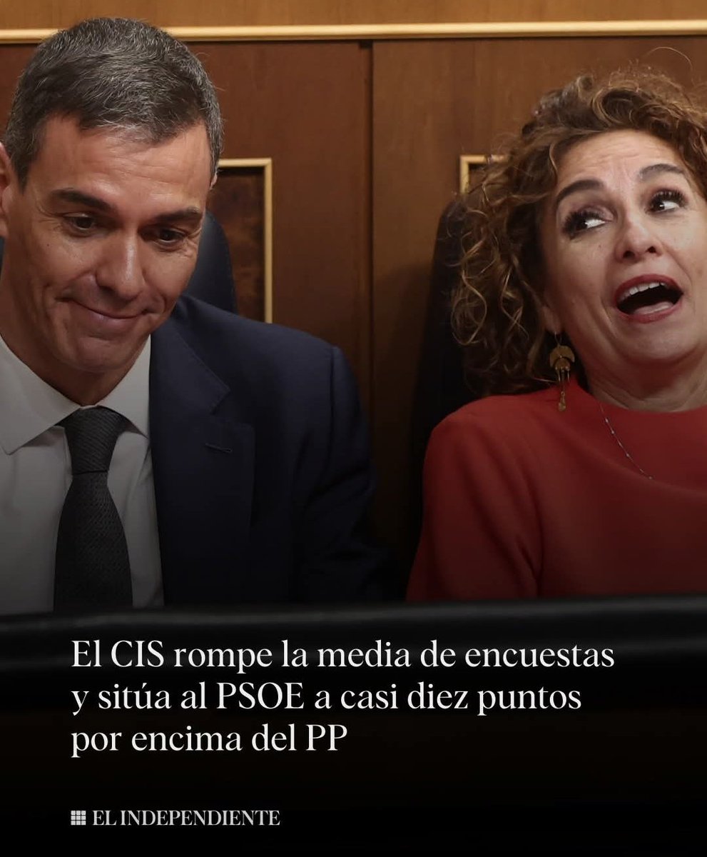 Por eso el psoe ha decidido ir a elecciones generales 😉