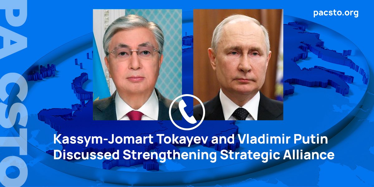On February 16, President of Kazakhstan Kassym-Jomart Tokayev and President of Russia Vladimir Putin held telephone talks.
➡️ pacsto.org