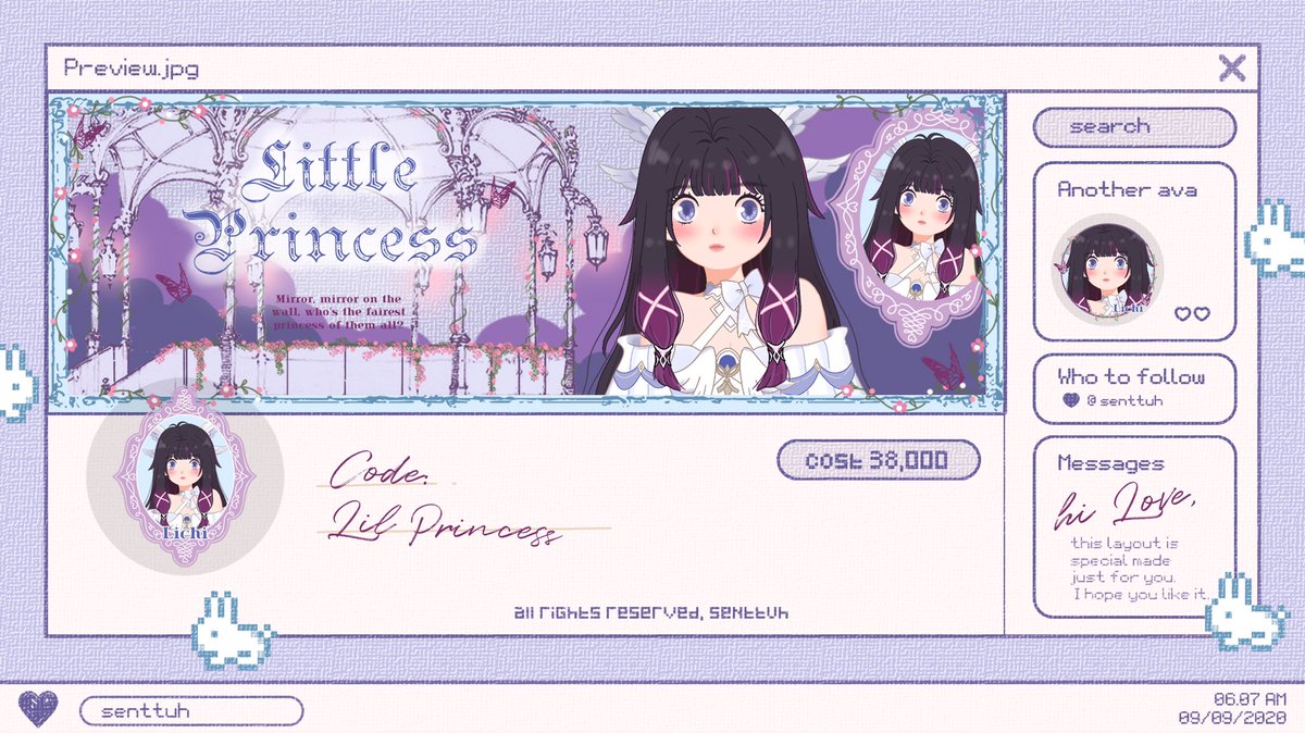 senttuh's tweet image. help rt or repost pleasee 🥺🤝

ready stock layout chibi 
columbina genshin 🌙

Lil princess 38,000
Goddess 43,000 (+wm) 

✅free retext

sfu #zonauang #zonaba #zonajajan