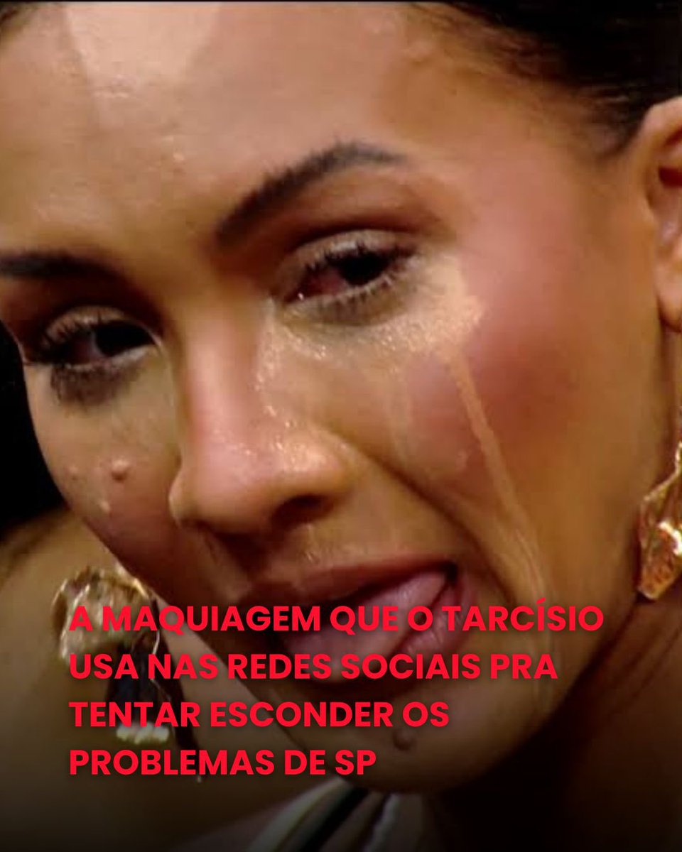 Passou da hora do paulistano colocar o Tarcísio no paredão.