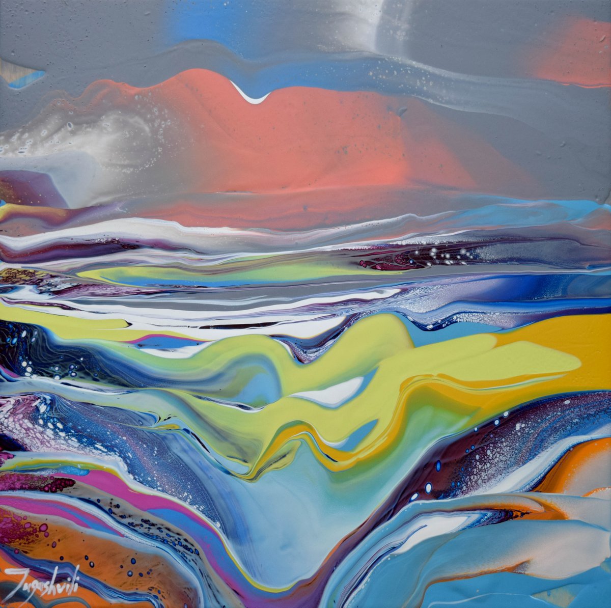 REACTION  
Painting    
Original and quality prints on metal, acrylic, paper, canvas are available on saatchiart.com/jugashvili