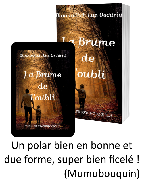 Bloodwitch5708's tweet photo. Découvrez tout ce qu'il y a à savoir sur le #thriller psychologique "La Brume de l'oubli" (synopsis, plateformes de ventes, infos complémentaires), par ici : https://t.co/61otRtLs3B https://t.co/gav8U8mFMc