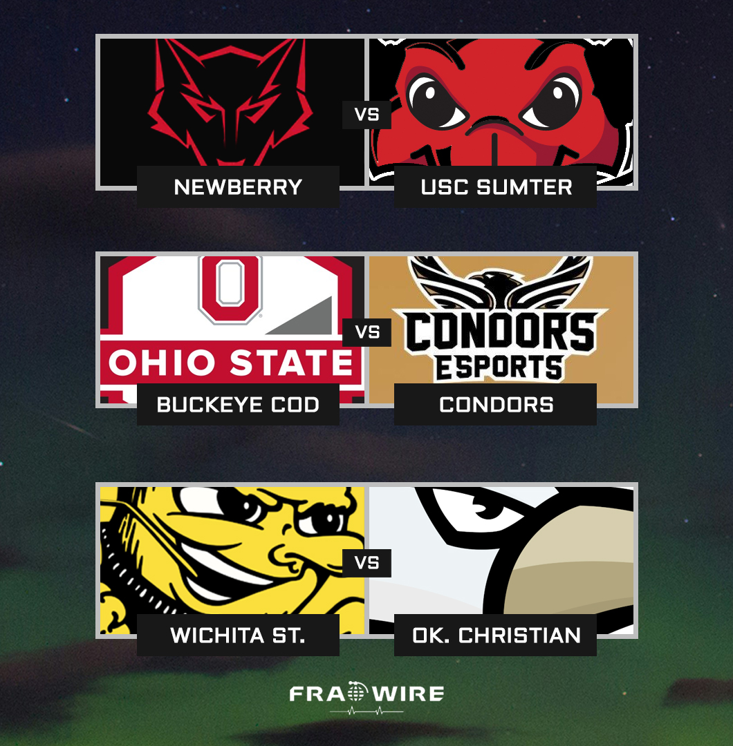 🚨TOP MATCHES🚨

<a href="/CollegeCoD/">College CoD</a> Week 3 Matchups to tune into 👀

#FragWire