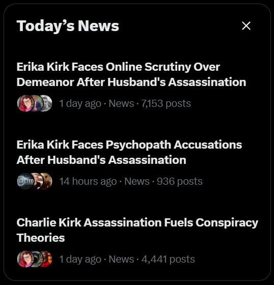 This is retarded. Almost all of this is originating from the right. Specifically, Charlie's own followers. Charlie clearly loved his wife and knew her better than anyone.

Leave it alone. You're retarded.