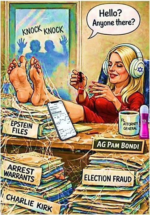 Only 2% of the 15 reported terabytes have been released. People are beginning to wonder where the rest is, as #PamBondi tries to distract us with talk of a booming stock market, which is only an index of what the rich with discretionary gambling funds are doing.