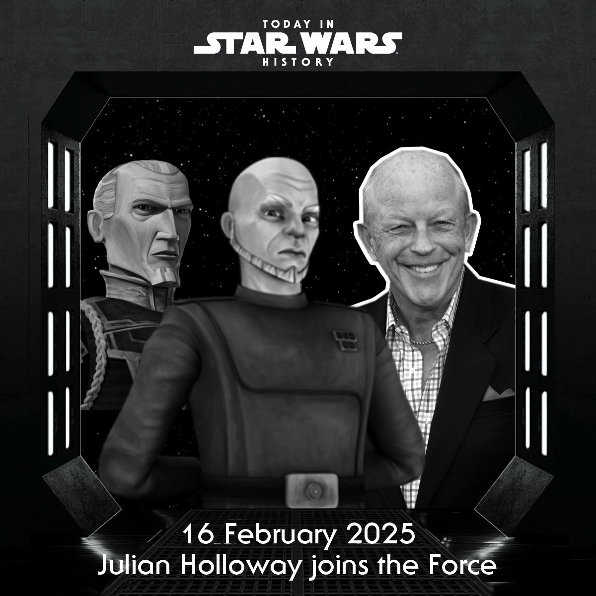 16 February 2025 #TodayinStarWarsHistory  ”You don't have to do this, you're not like them. I can tell.” #Killian #Almec #JulianHolloway