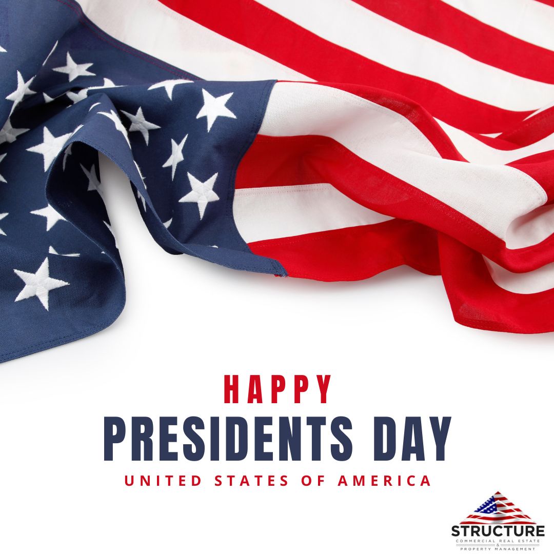 STRUCTURE_CRE's tweet photo. Happy Presidents’ Day 🇺🇸
Today we recognize the leadership and vision that helped shape our nation—and continue to build strong foundations for the future. https://t.co/IkjgXQewVg