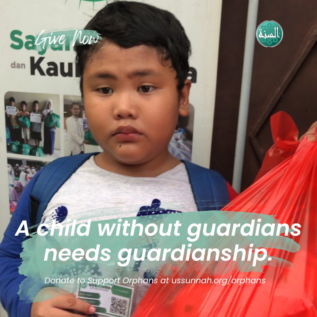 Donate at ussunnah.org/orphans

A child without guardians needs guardianship. Help provide structured care.

#Quran #Hadith #IslamicReminder #Sunnah #Deen #Faith #IslamicQuotes