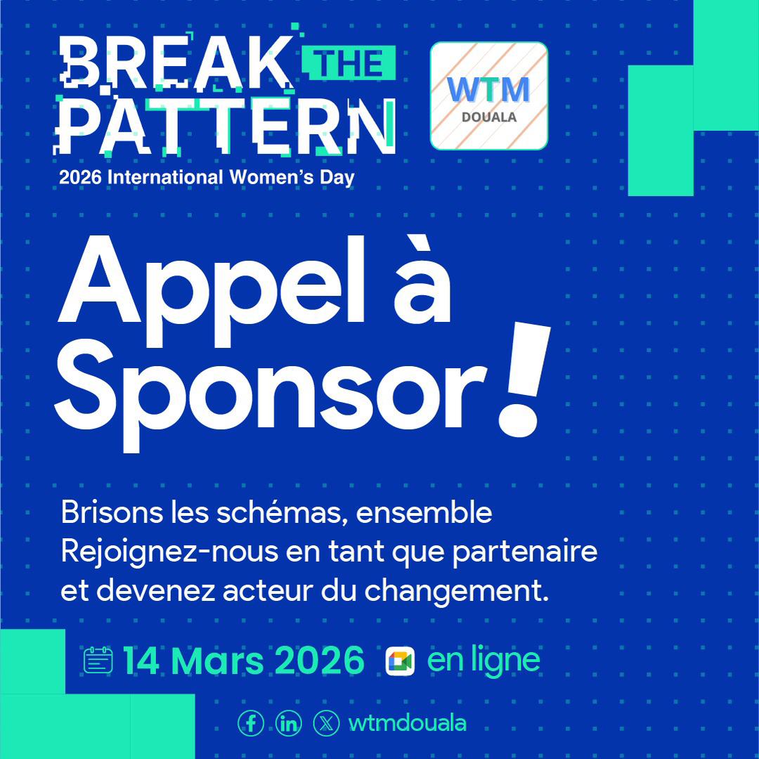 Women TechMakers Douala #IWD2026 tweet media