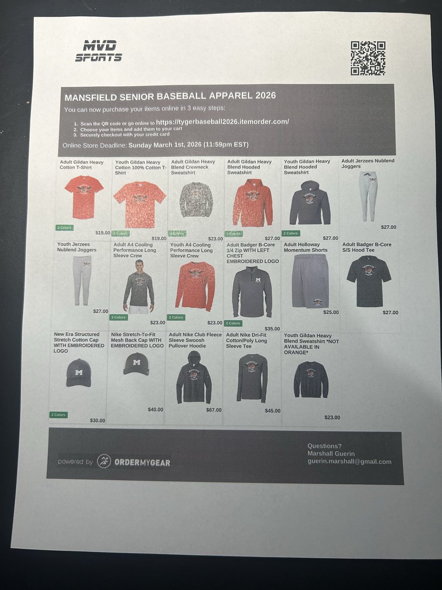 Mansfield Baseball tweet media