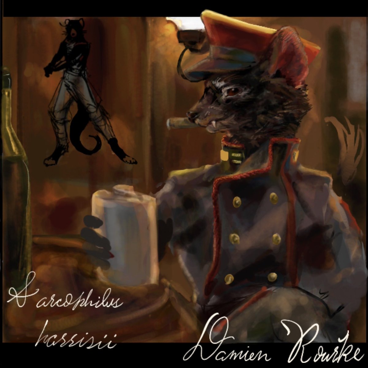 #獣兵の戦場
身長100cmムキムキタスマニアデビルおじさんでお邪魔してます〜🙏✨