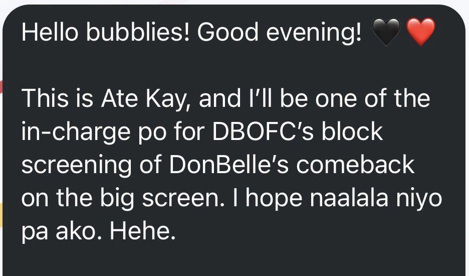 Guys seryoso na to. Walang halong eme. Pawait nalang ng announcement namin ni <a href="/DonBelleOFC/">DonBelle Official</a> ha please. Thank you. Labyu. 🖤❤️🥹