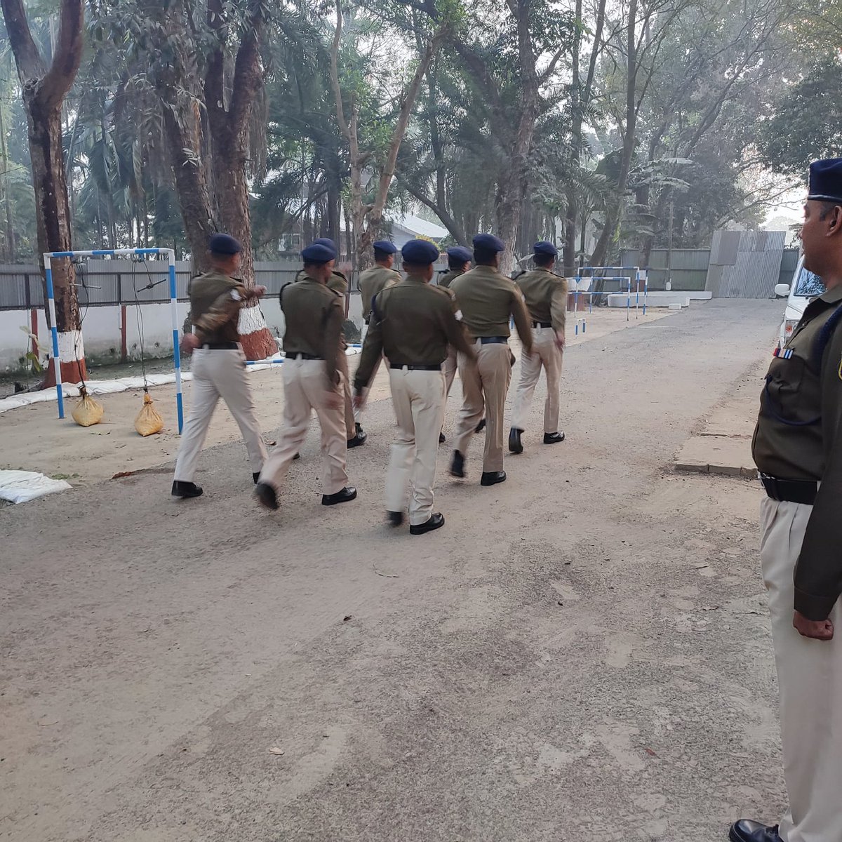 Steadfast lines reflect steadfast resolve. Morning parade at 48 Bn CRPF underscored synchronization, bearing and collective discipline, reinforcing the ethos that defines a professional force. #48BnCRPF #CRPF #MorningParade #DrillExcellence🇮🇳