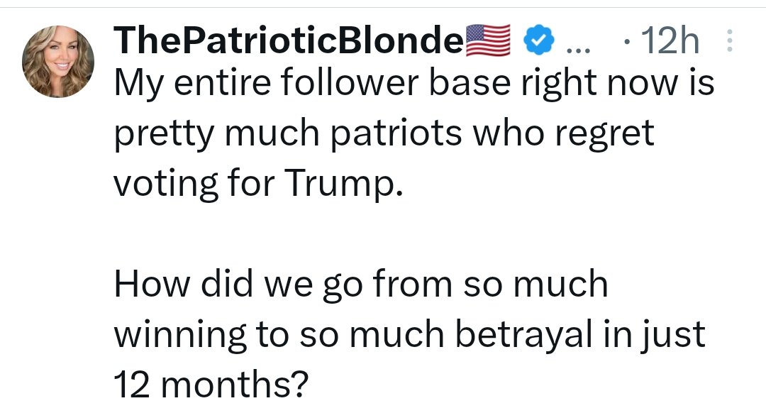 MAGA está roto: MIGA y América First compiten por el mercado conservador. 
Desconozco si es viable un tercer partido, pero todo apunta a que esos dos grupos difícilmente se van a poner de acuerdo para elegir un candidato. 
<a href="/ImBreckWorsham/">ThePatrioticBlonde🇺🇸</a>