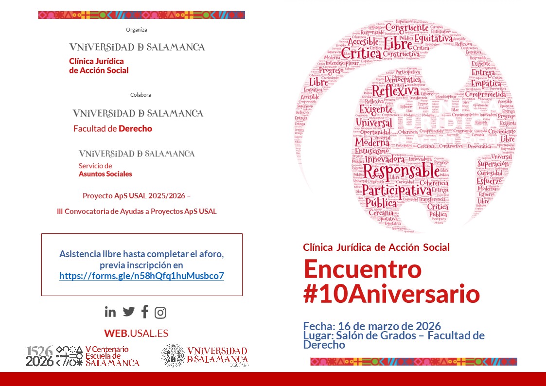 ClínicaJurídica USAL tweet media