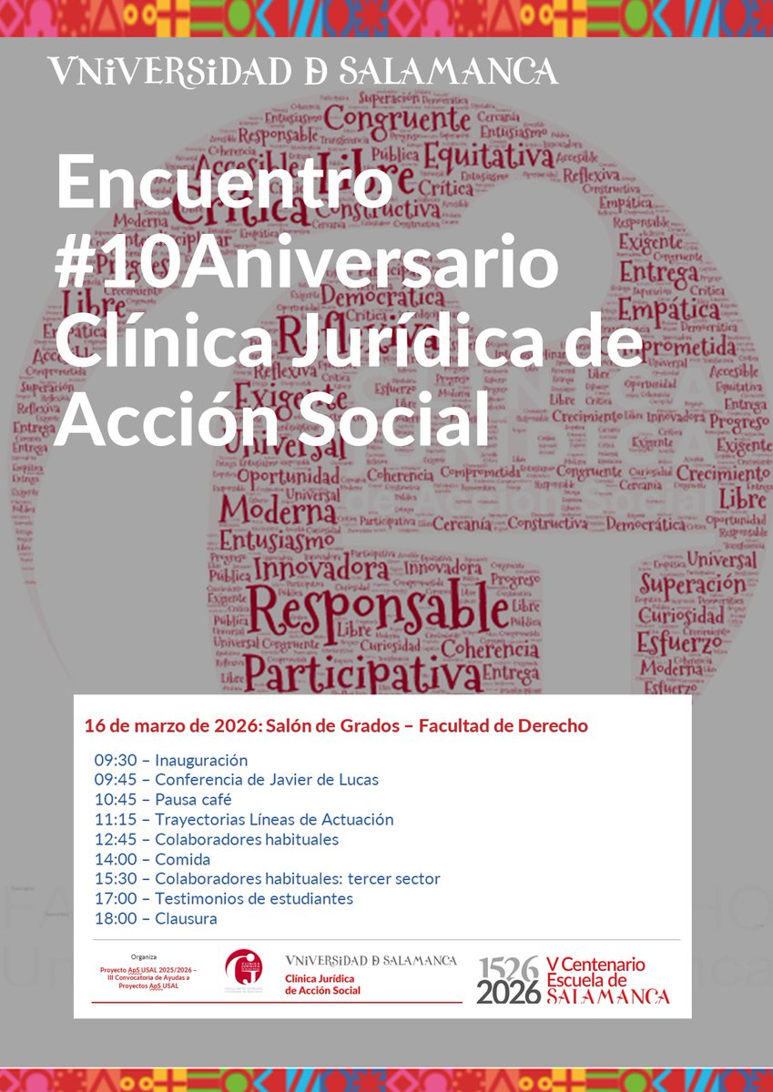 ClínicaJurídica USAL tweet media