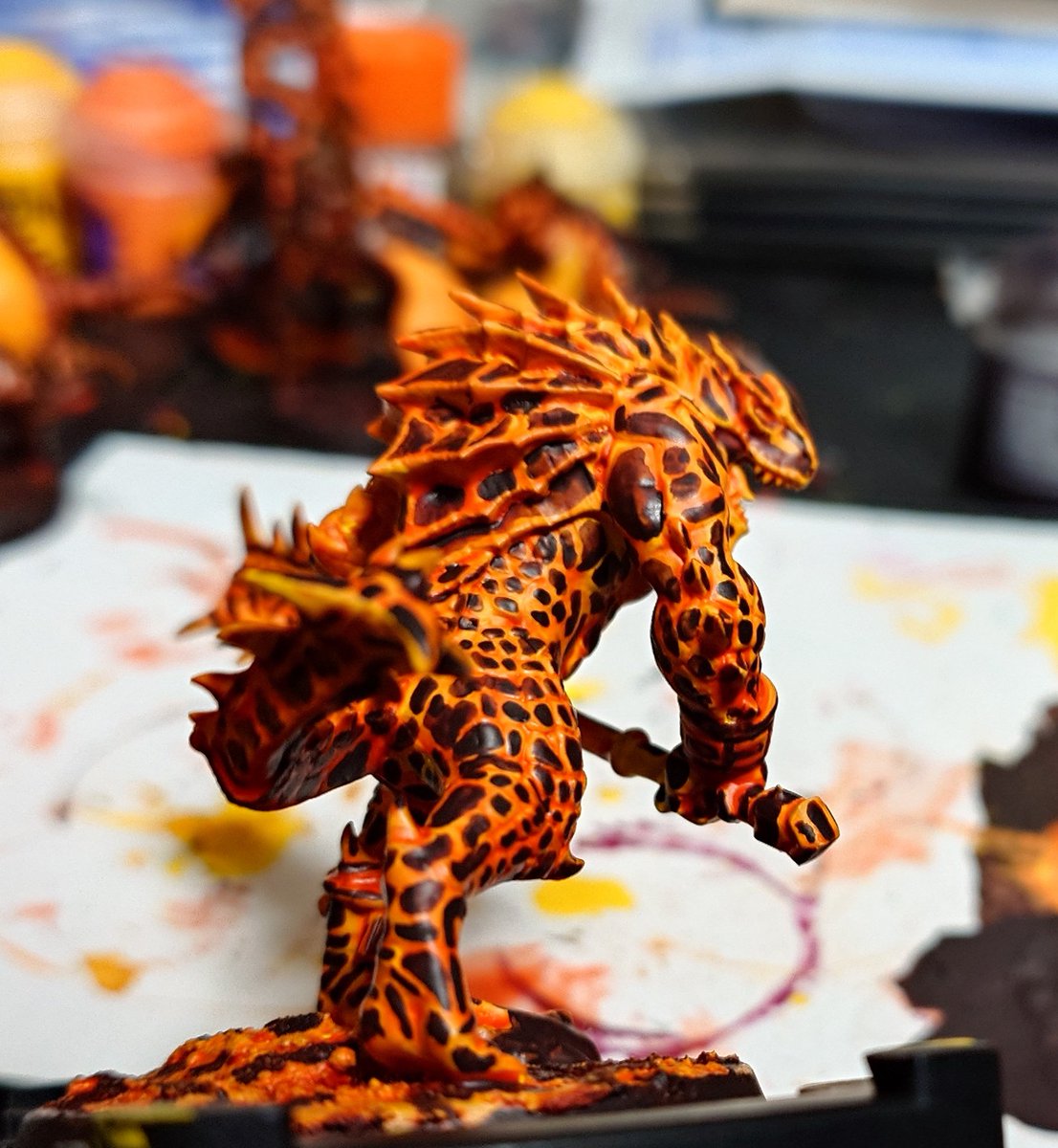 セラフォン #ウォーハンマー 2体目もバトルレディまで完了しました