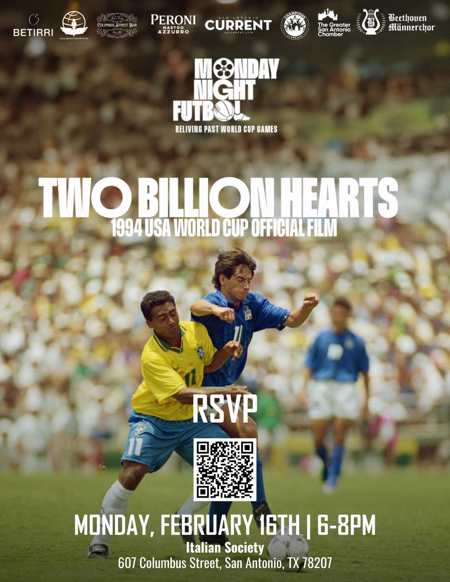 Looking forward to seeing you tonight.  Be sure to register. Peroni Beer is included for those 21 and over.    6 pm at the Italian Society, 607 Columbus St, San Antonio, TX 78207