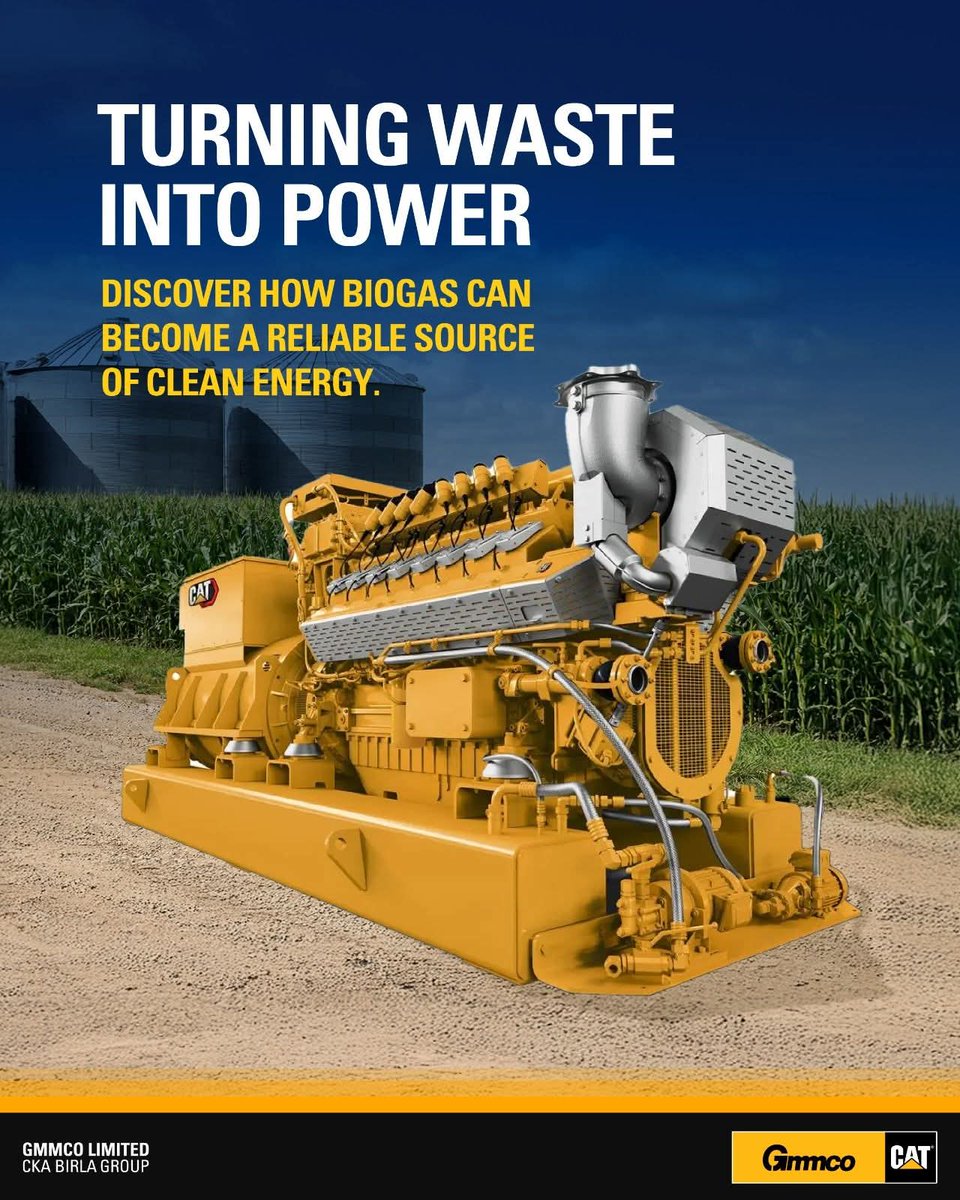 crrajesh72's tweet photo. Hello everyone! Please read my blog on Biogas potential.
 
Read the full article to understand the biogas opportunity:
https://t.co/znfa3EPdVI
 
#biogas #WastetoEnergy #CleanEnergy #RenewableEnergy #caterpillar #gmmcocat https://t.co/soUe0d0gDD