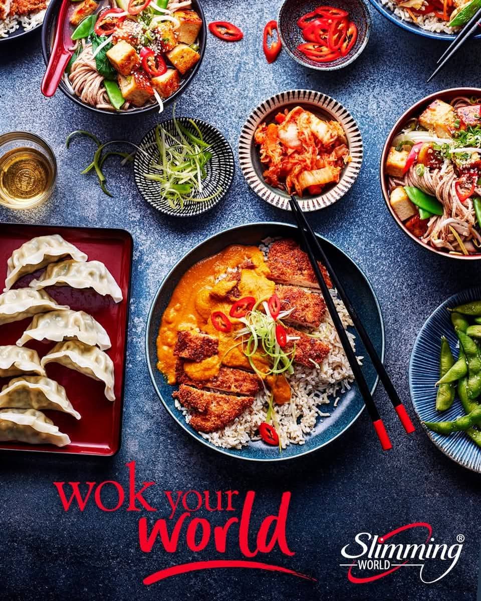 Transport your taste buds with this Asian-inspired feast 🍜. Try a nourishing noodle bowl, sticky chicken donburi yakitori or (my favourite) a flavour-packed katsu curry 🍛 – all easy to make at home. Share a slimming-friendly spread with family and friends
